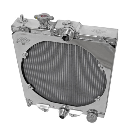 CSF Half Radiator Kit for 1992-2000 Civic & Evo 7/8/9 - 2858X