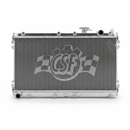 CSF 2862 polished all-aluminum radiator for 1990-1997 Mazda Miata NA manual models