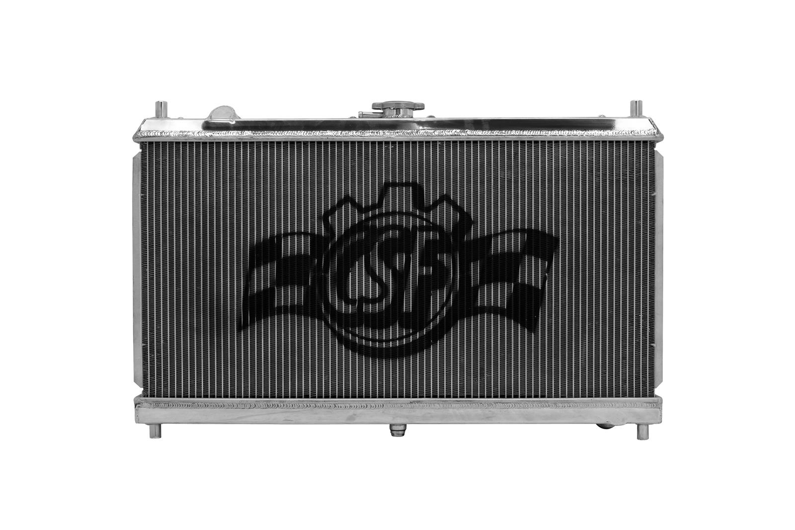 CSF 2863 polished all-aluminum radiator for 1999-2005 Mazda Miata NB manual models