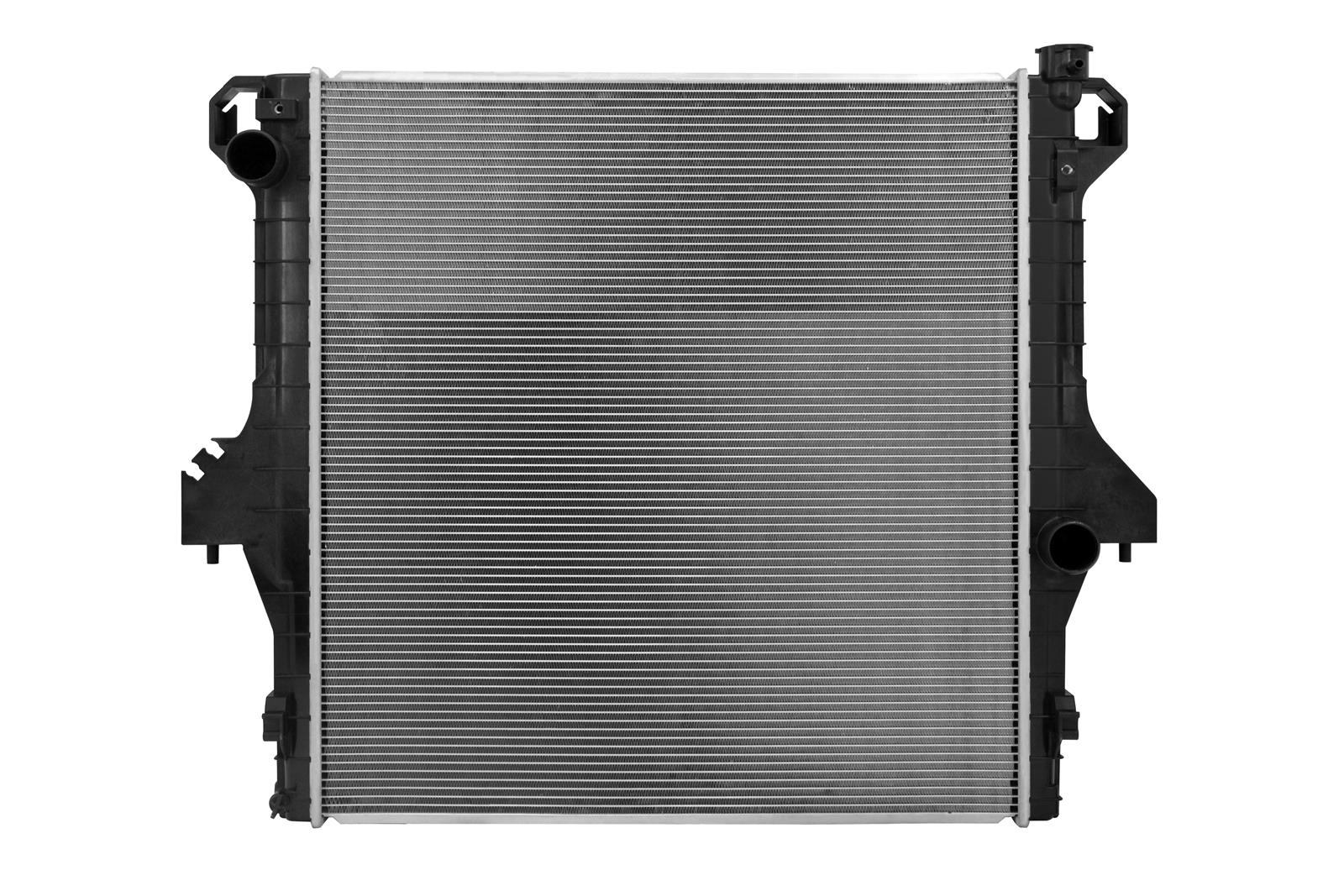 CSF 3710 aluminum and plastic radiator for Dodge Ram 2500 and 3500 Cummins diesel trucks