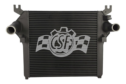 CSF 6000 black aluminum air-to-air intercooler for 2010-2012 Ram 2500 and 3500 6.7L diesel trucks