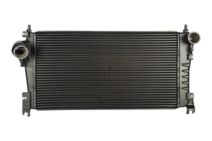 CSF 6002 black aluminum air-to-air intercooler for 2006-2010 Chevrolet Silverado and GMC Sierra HD 6.6L