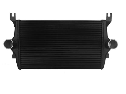 CSF 6017 black aluminum air-to-air intercooler for 1999-2003 Ford 7.3L Power Stroke trucks
