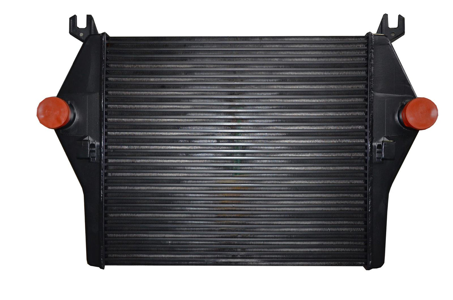 CSF 6072 black aluminum air-to-air intercooler for Dodge Ram 2500 and 3500 diesel trucks