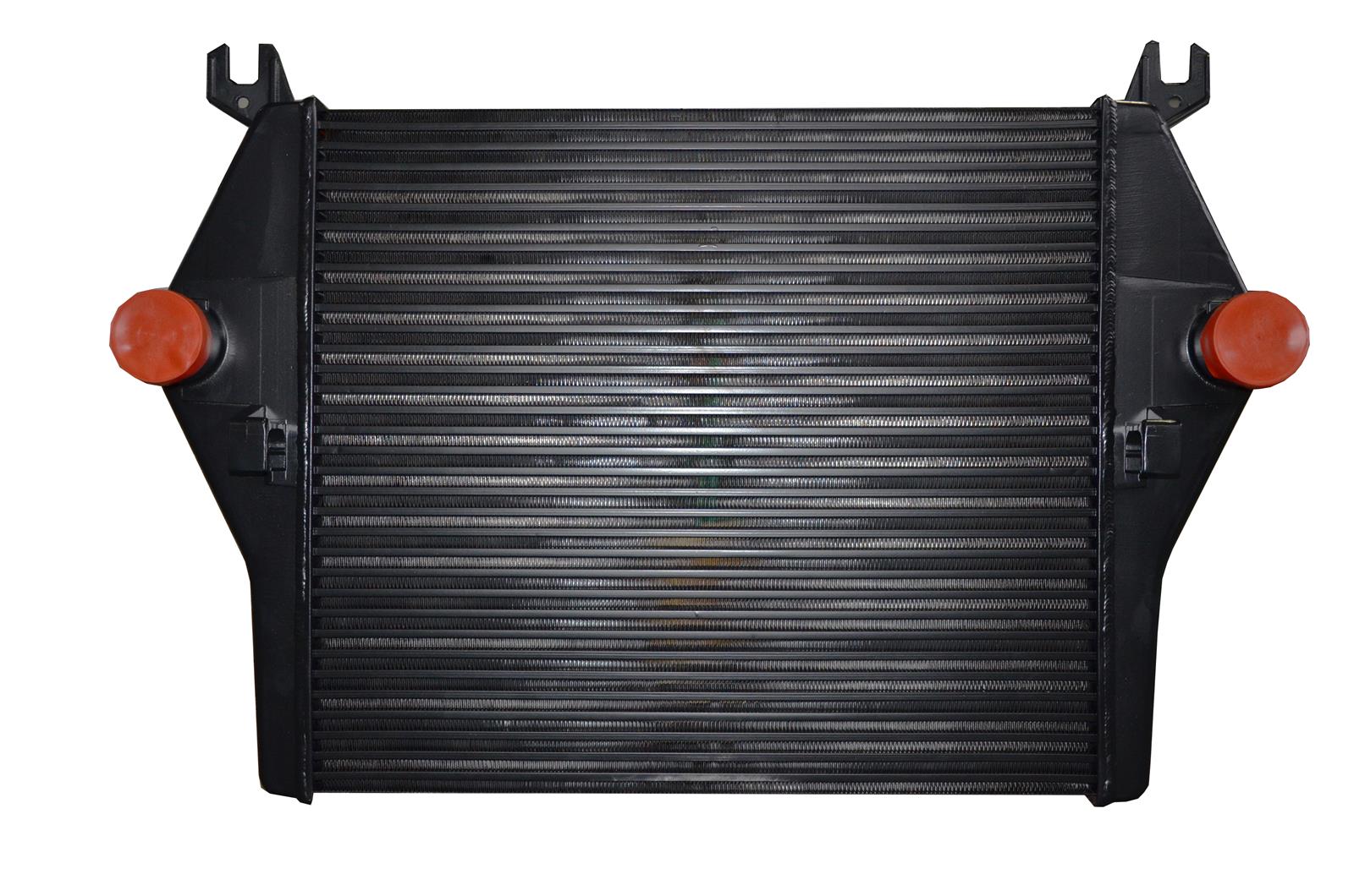 CSF 6072 black aluminum air-to-air intercooler for Dodge Ram 2500 and 3500 diesel trucks
