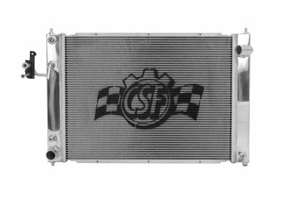 CSF 7011 polished all-aluminum radiator for Nissan 370Z and Infiniti G37 automatic models