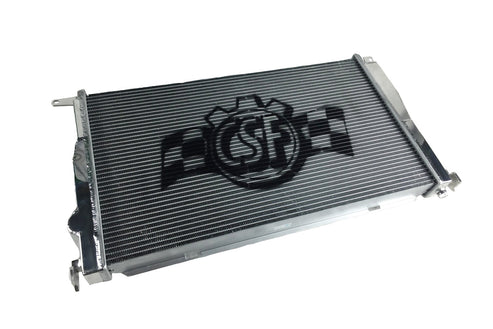 CSF 7046 all-aluminum 2-row radiator for BMW 1M, 135i, 335i, and Z4 automatic models