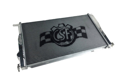 CSF 7046 all-aluminum 2-row radiator for BMW 1M, 135i, 335i, and Z4 automatic models