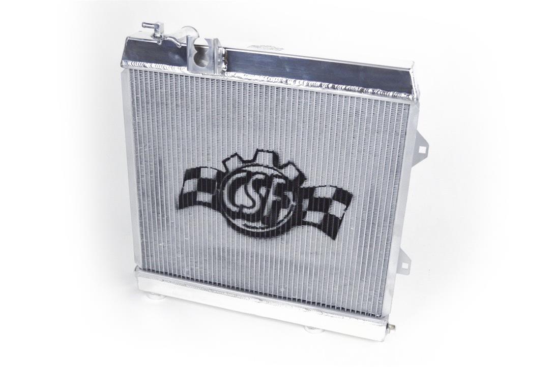 CSF 7063 polished all-aluminum radiator for 1988-1991 BMW E30 M3 2.3L