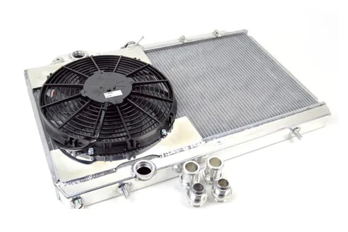 CSF Slim Radiator Kit for 1996-2006 Mitsubishi Lancer Evolution - 7075