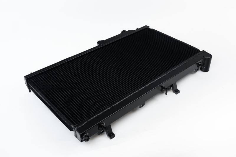 CSF 7094B black all-aluminum high-performance radiator for Subaru WRX and STI