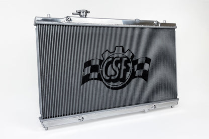 CSF 7222 polished all-aluminum radiator for Honda Civic, Accord, and Acura Integra