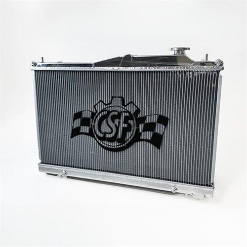 CSF 7224 polished all-aluminum performance radiator for 2022-2025 Subaru WRX VB