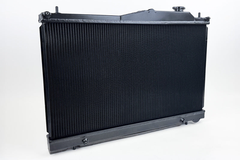 CSF 7224B black all-aluminum performance radiator for 2022-2025 Subaru WRX VB