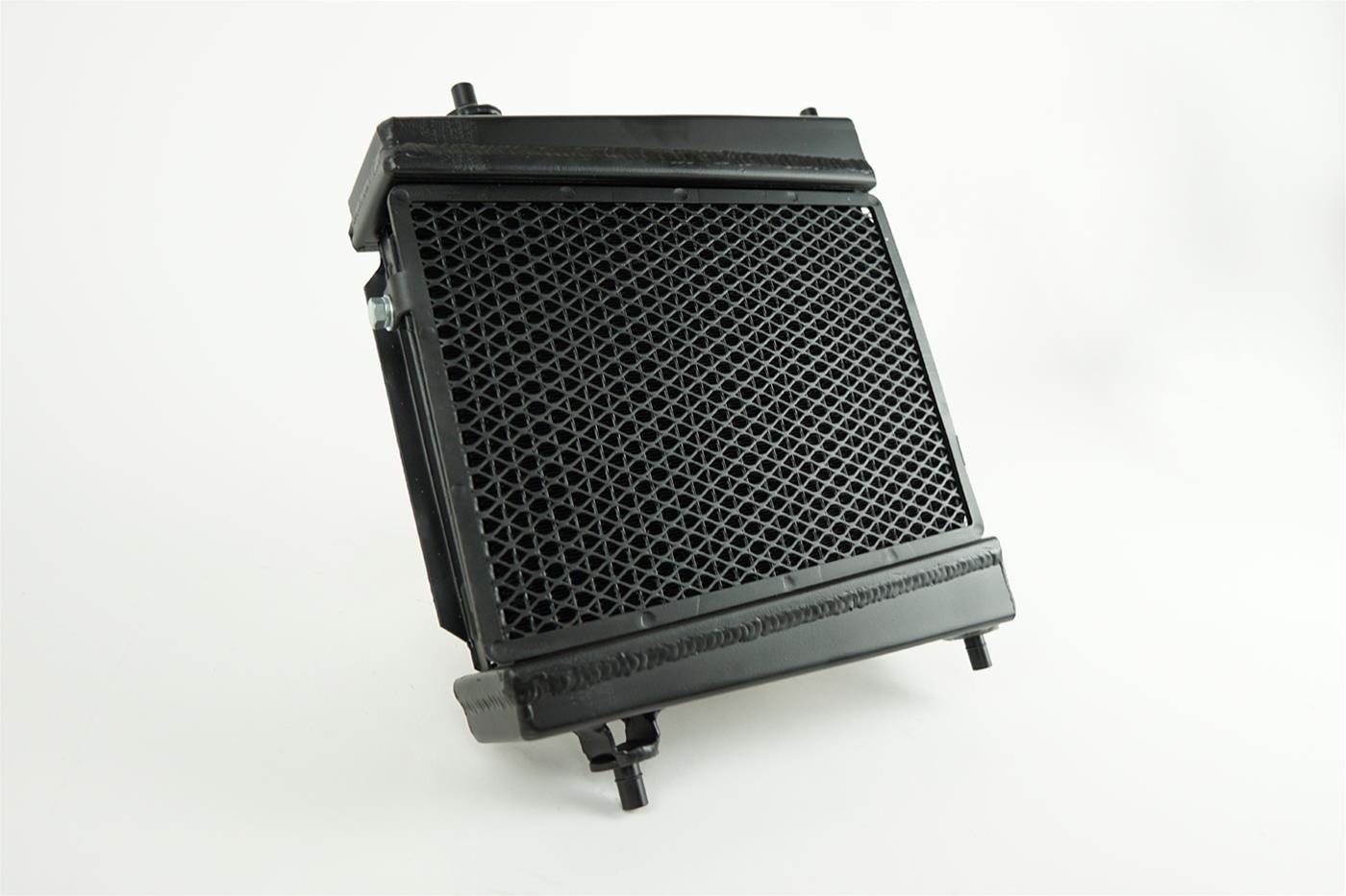 CSF 8179 black all-aluminum auxiliary radiator for Toyota GR Supra and BMW G-Series models