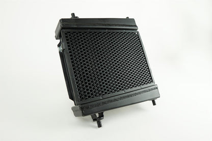 CSF 8179 black all-aluminum auxiliary radiator for Toyota GR Supra and BMW G-Series models