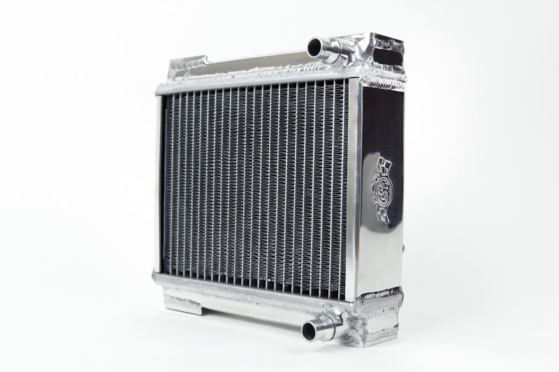 CSF 8198 polished all-aluminum auxiliary radiator for Mercedes-AMG M157, M278, and M133 models