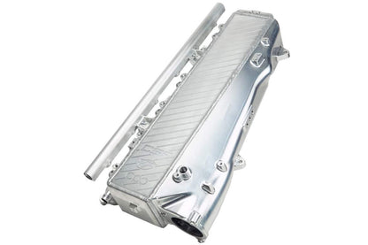 CSF 8200 raw billet B58 Gen 2 air-to-water charge-air cooler intake manifold for Toyota GR Supra and BMW models