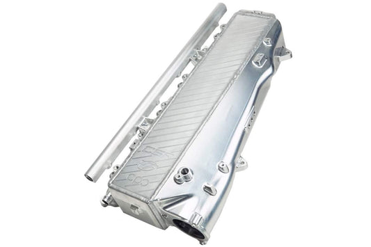 CSF 8200 raw billet B58 Gen 2 air-to-water charge-air cooler intake manifold for Toyota GR Supra and BMW models