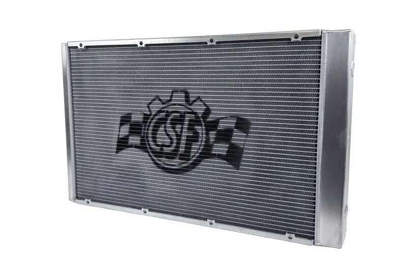 CSF 8378 universal dual-pass competition radiator with 68mm all-aluminum core and -20 AN connections
