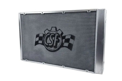 CSF 8378 universal dual-pass competition radiator with 68mm all-aluminum core and -20 AN connections