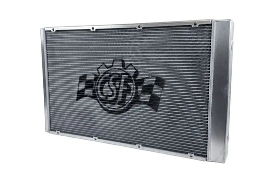 CSF 8378 universal dual-pass competition radiator with 68mm all-aluminum core and -20 AN connections