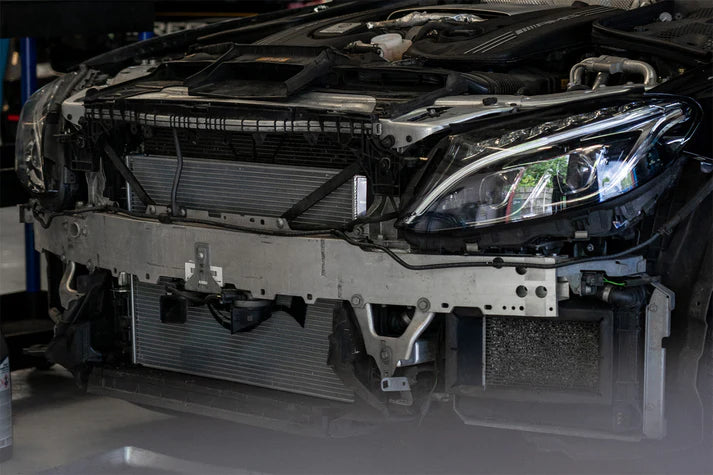 CSF high performance heat exchanger for Mercedes AMG 4.0L V8 biturbo C63 E63 AMG GT 8088