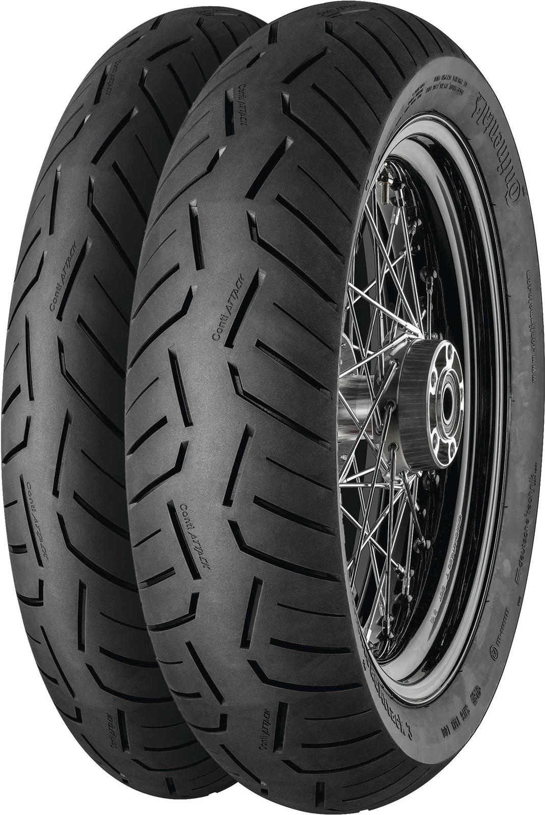 Continental Tire ContiRoadAttack 3 CR Tires 02445830000 - 110/80 R18 M/C 58V TL