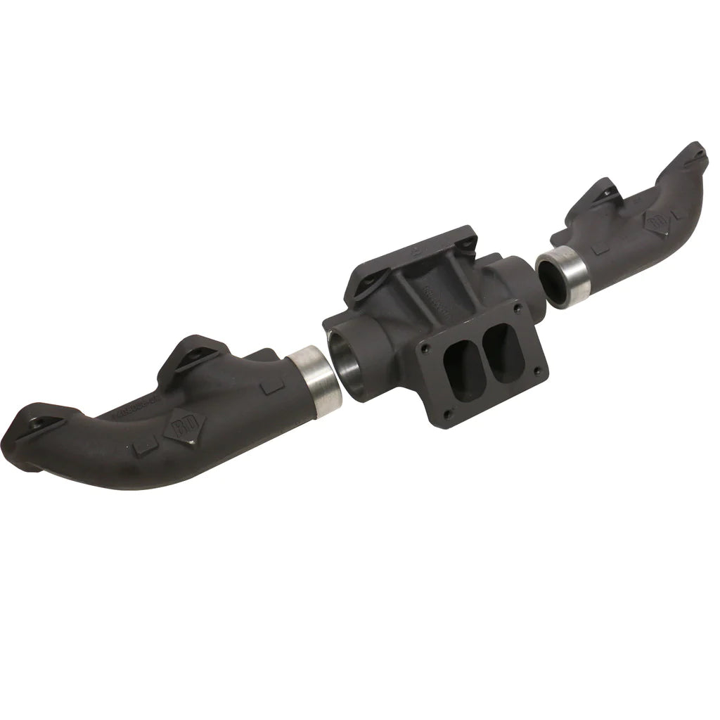 ISX EXHAUST MANIFOLD - 1048008 T6 UPGRADE 10MM STUDS CUMMINS PRE-2002