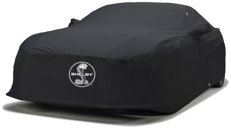 Covercraft 10-14 Ford Mustang W/ Custom Weathershield Hp Car Cover w/ Blk  Snake Medallion Logo