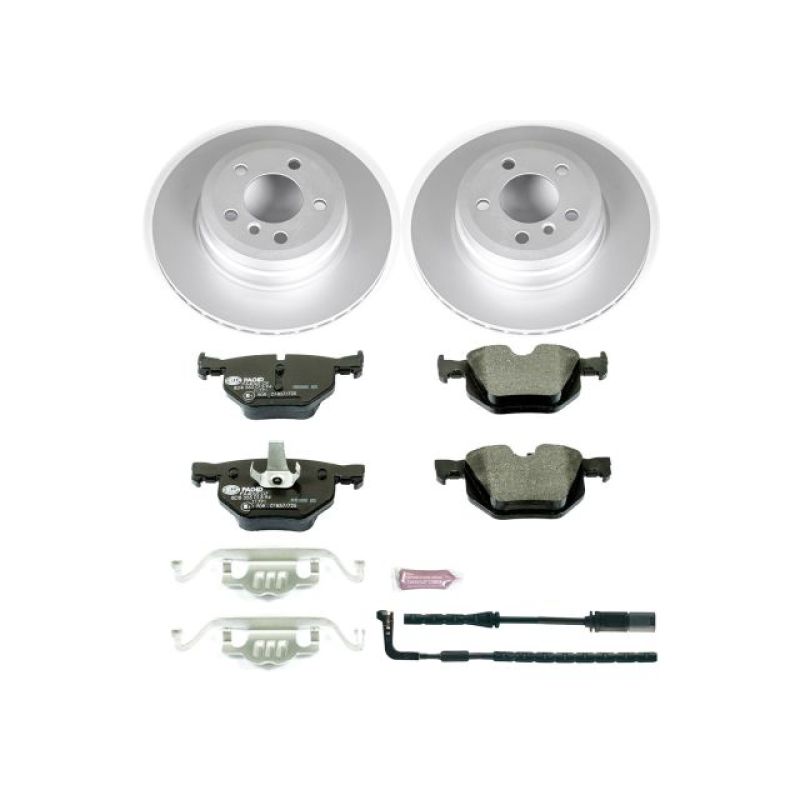 Power Stop 07-15 BMW X5 Rear Euro-Stop Brake Kit