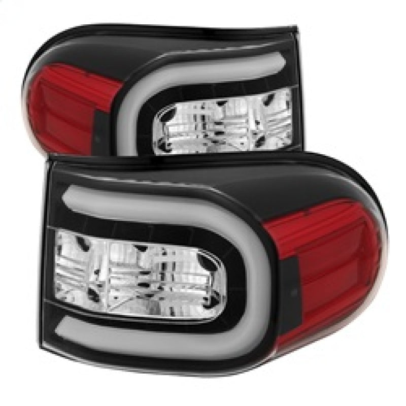 Spyder Toyota FJ Cruiser 07-13 Light Bar LED Tail Lights Black ALT-YD-TFJ07-LBLED-BK SPYDER