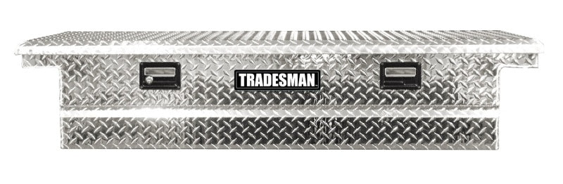 Tradesman Aluminum Economy Cross Bed Low-Profile Truck Tool Box (70in.) - Brite Tradesman