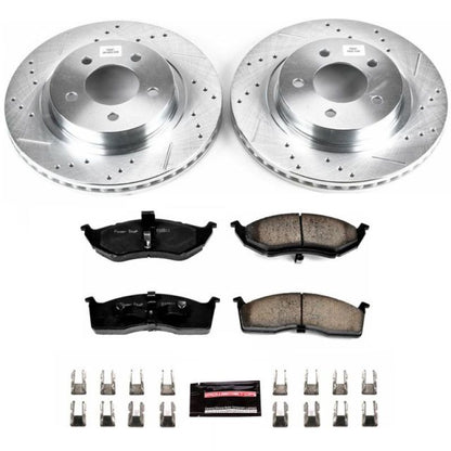 Power Stop 99-04 Chrysler 300M Front Z23 Evolution Sport Brake Kit PowerStop