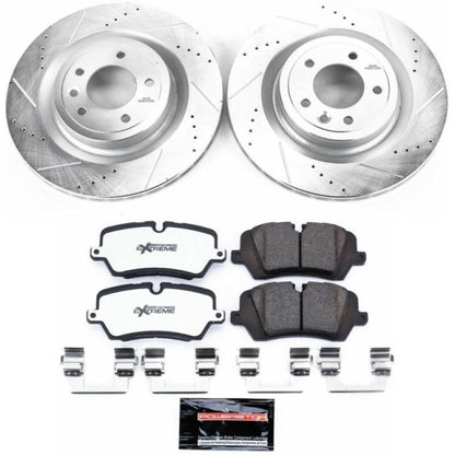 Power Stop 2017 Land Rover Discovery Rear Z36 Truck & Tow Brake Kit PowerStop