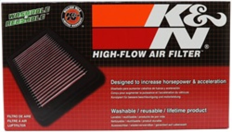 K&N 88-08 Nissan 1.8L / 87-05 Nissan/Infiniti 3.0L / 00-09 3.5LDrop In Air Filter K&N Engineering