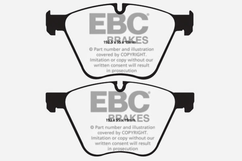 EBC BlueStuff Front Brake Pads - DP52007NDX