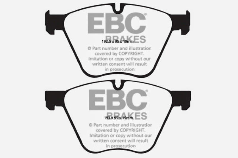 EBC YellowStuff Front Brake Pads - DP42007R EBC
