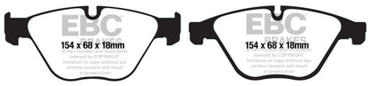 EBC GreenStuff Front Brake Pads - DP21883 EBC