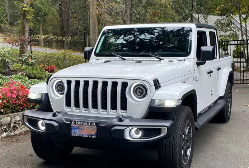 Oracle Jeep Wrangler JK/JL/JT High Performance W LED Fog Lights - ColorSHIFT w/o Controller ORACLE Lighting