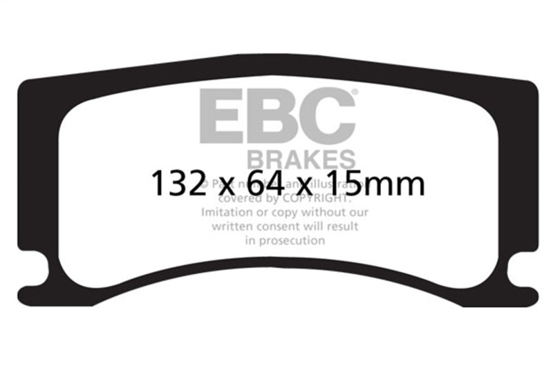 EBC YellowStuff Rear Brake Pads - DP42112R