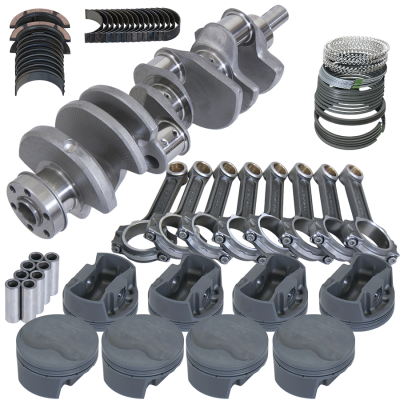 Eagle Ford 351W SVO 4.000in Crank 6.250in I-Beam -6.6cc Flat Top 4.030in Pistons Rotating Assembly