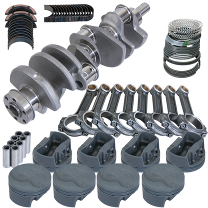 Eagle Ford 351W SVO 4.000in Crank 6.250in I-Beam -6.6cc Flat Top 4.155in Pistons Rotating Assembly