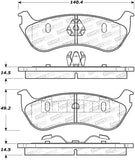 StopTech Street Disc Brake Pads - 305.08810