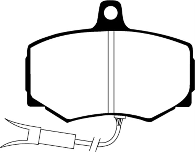 EBC RedStuff Front Brake Pads - DP3756/2C EBC