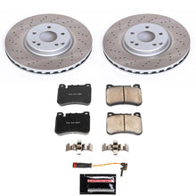 Load image into Gallery viewer, Power Stop 06-11 Mercedes-Benz SLK350 Front Semi-Coated Rotor Kit