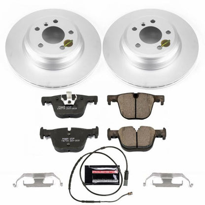 Power Stop 15-16 BMW 328i xDrive Rear Z23 Evolution Sport Coated Brake Kit PowerStop