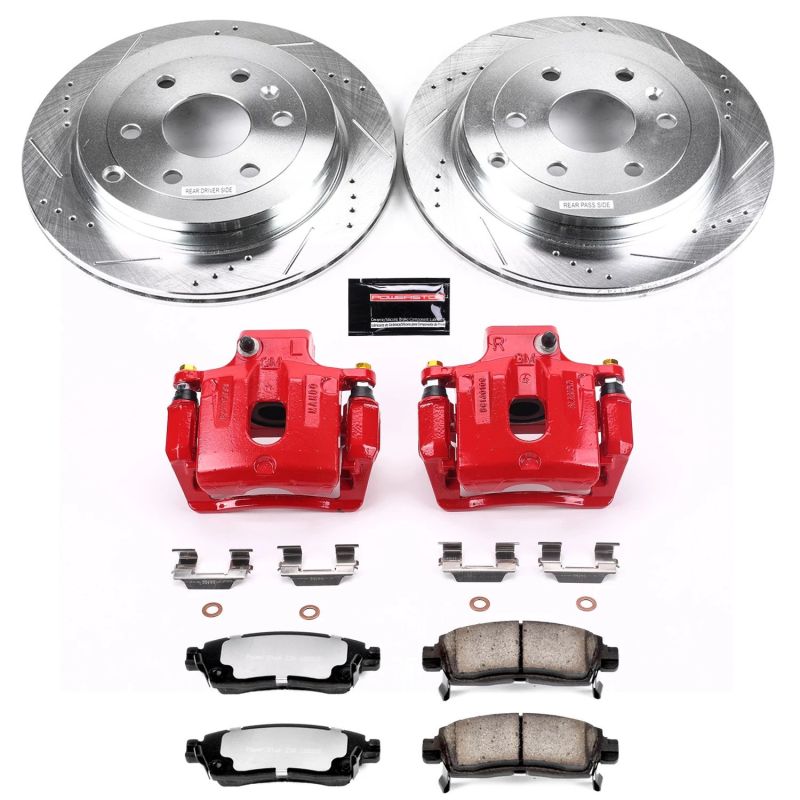 Power Stop 08-17 Buick Enclave Rear Z36 Truck & Tow Brake Kit w/Calipers PowerStop
