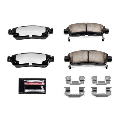Power Stop 08-17 Buick Enclave Rear Z36 Truck & Tow Brake Pads w/Hardware PowerStop