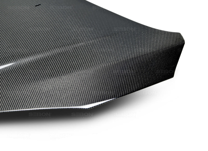 Seibon RS-style carbon fiber hood for 2012-2014 Ford Focus - HD1213FDFO-RS